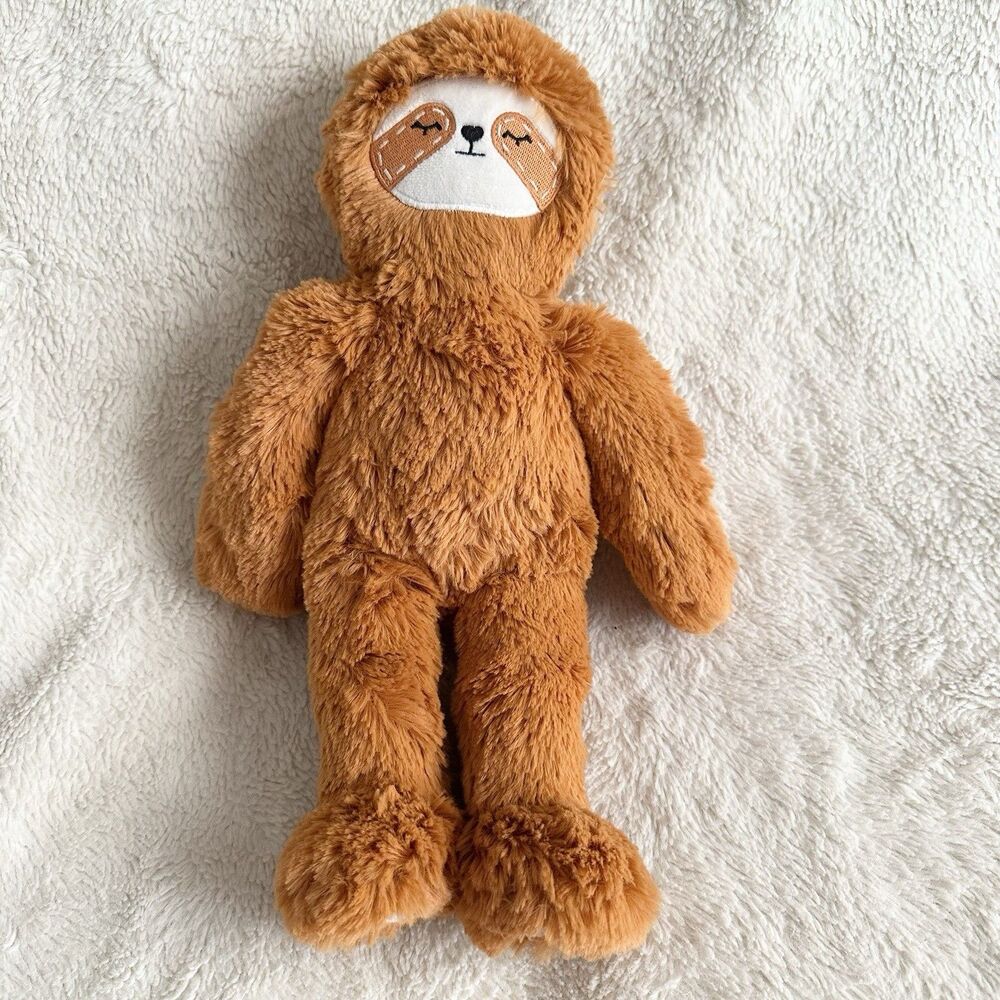 Slumberkins Harvest Sloth Kin Orange 13” Plush Toy Stuffed Animal Halloween